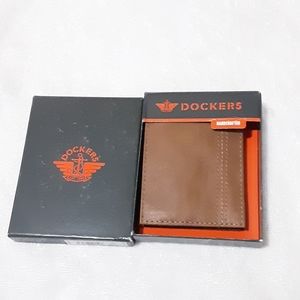 DOCKERS MENS BIFOLD WALLET NEW